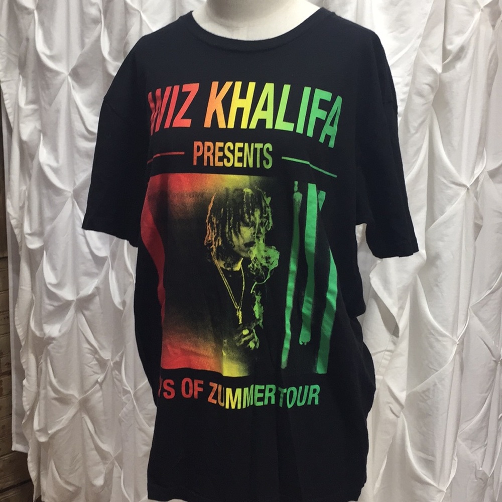Wiz Khalifa Boys of Zummer Concert tee